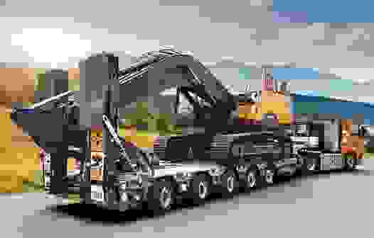 Негабаритная перевозка с учетом высоты в Ломоносове